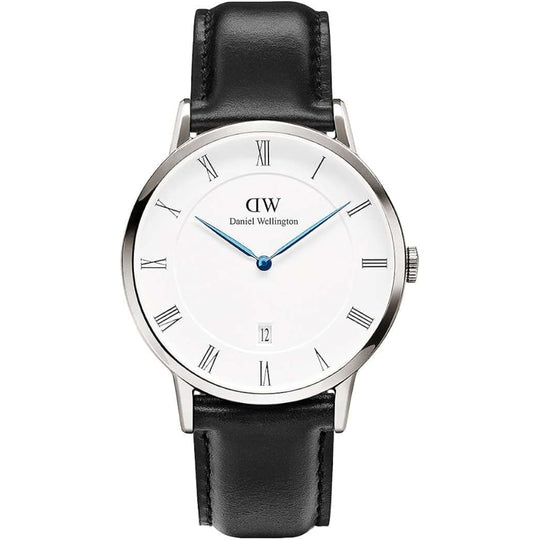 Daniel Wellington Dapper Sheffield Men's Black Strap Quartz Watch - DW00100088