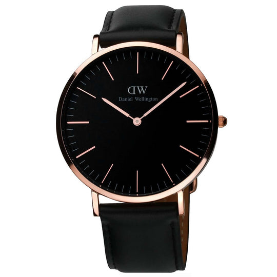 Daniel Wellington Sheffield Men's Black Strap Quartz Watch - DW00100127