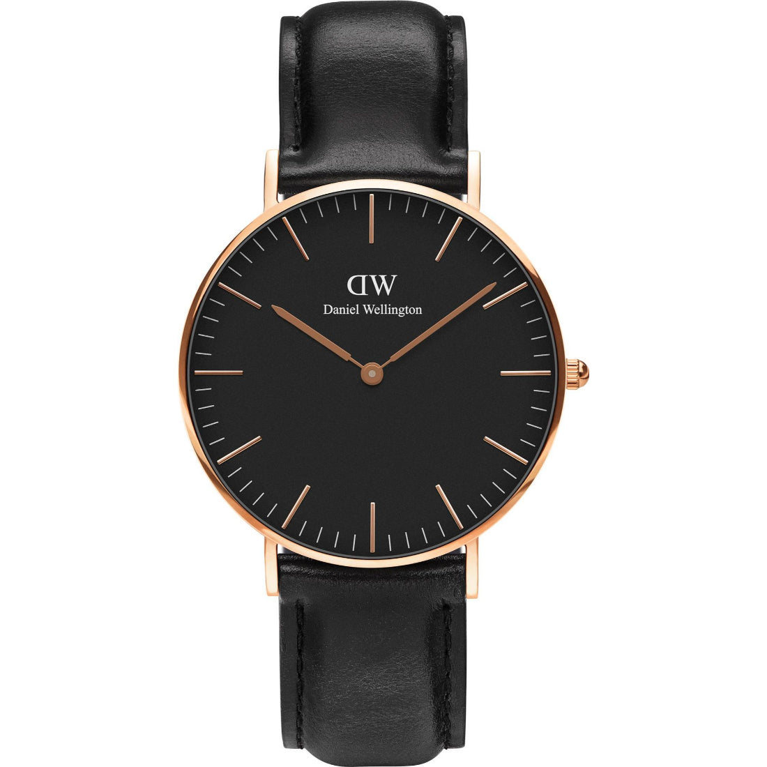 Daniel Wellington Sheffield Adult Black Strap Quartz Watch - DW00100139