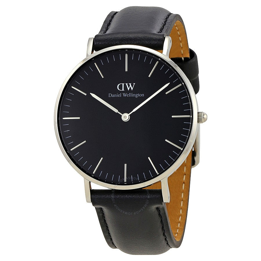 Daniel Wellington Sheffield Adult Black Strap Quartz Watch - DW00100145