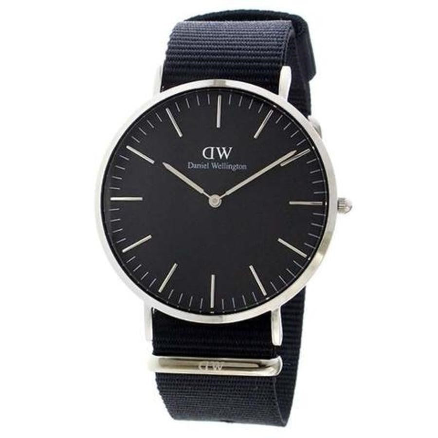 Daniel Wellington Black Cornwall Men's Black Strap Quartz Watch - DW00100149
