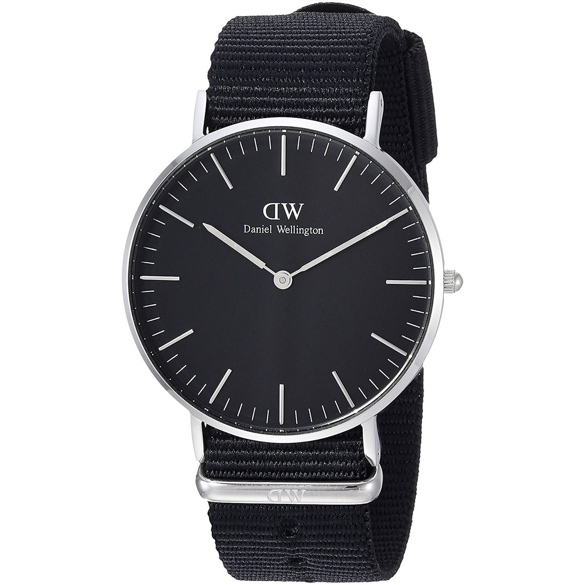 Daniel Wellington Black Cornwall Adult Black Strap Quartz Watch - DW00100151