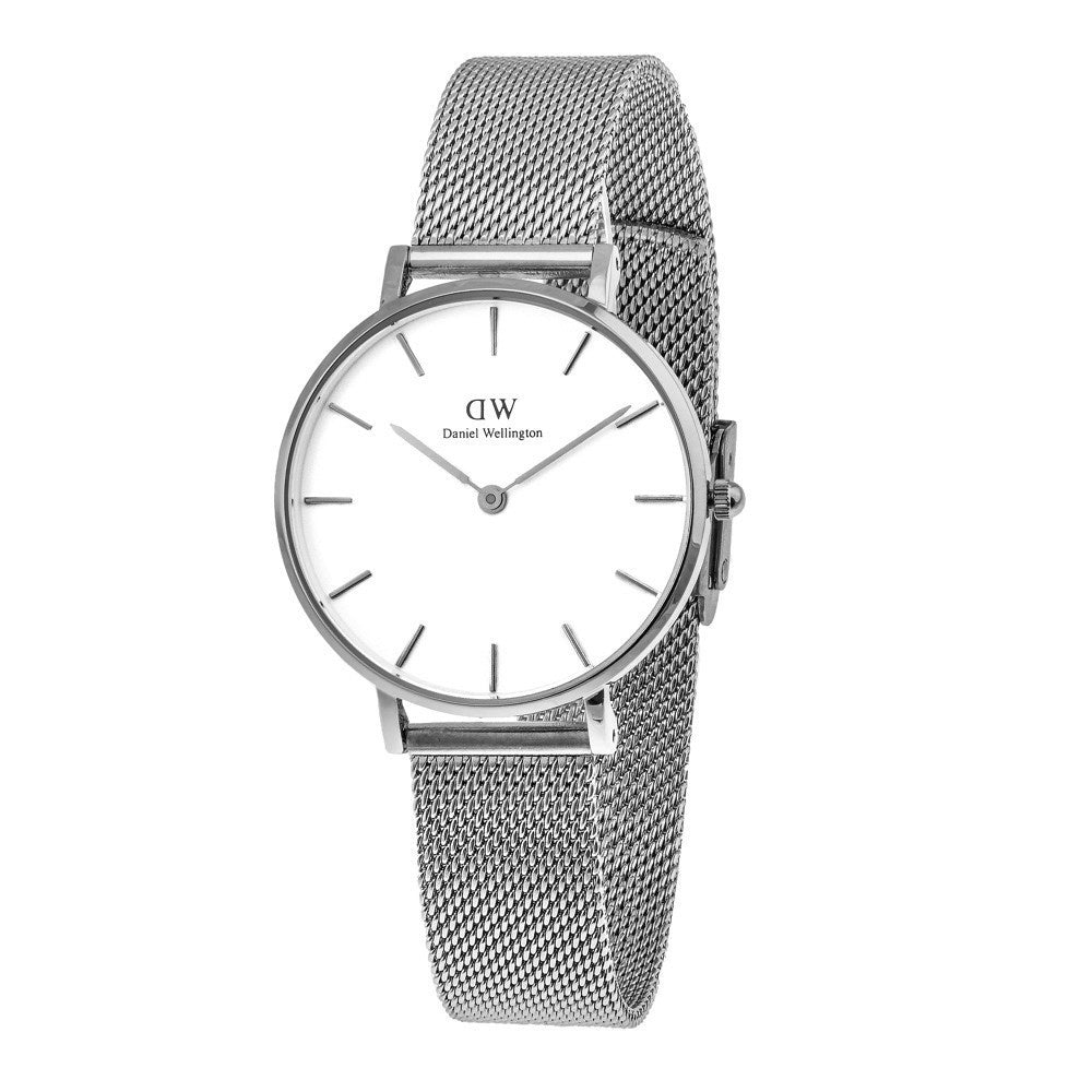 Daniel Wellington Petite Sterling Women's Silver Bracelet Quartz Watch - DW00100164