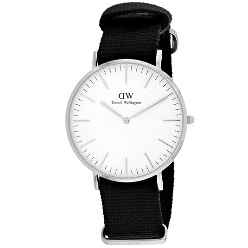 Daniel Wellington Cornwall Men's Black Strap Quartz Watch - DW00100258