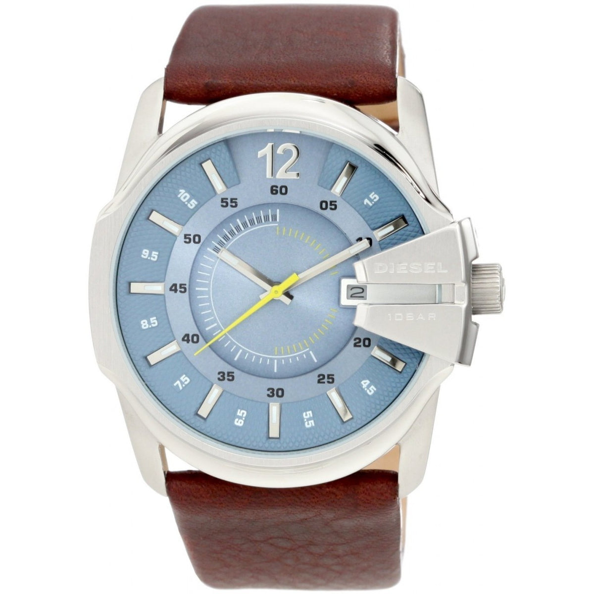 Diesel Master Chief Men's Brown Strap Quartz Watch - DZ1399