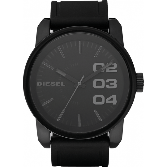 Diesel Blackout Men's Black Strap Quartz Watch - DZ1446