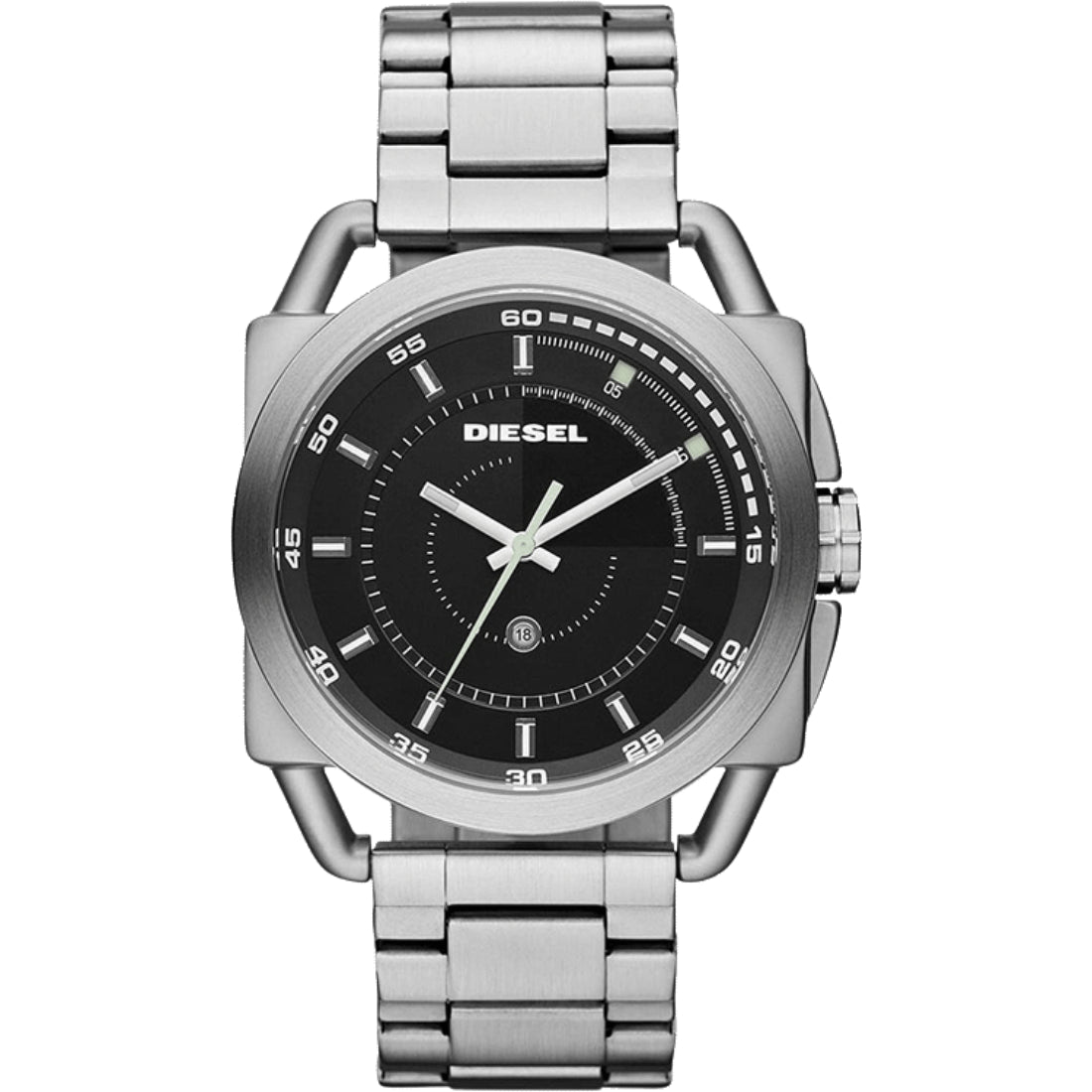 Diesel Descender Men's Silver Bracelet Quartz Watch - DZ1579