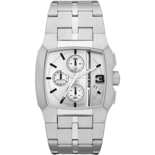 Diesel Cliffhanger Men's Silver Bracelet Quartz Watch - DZ4258
