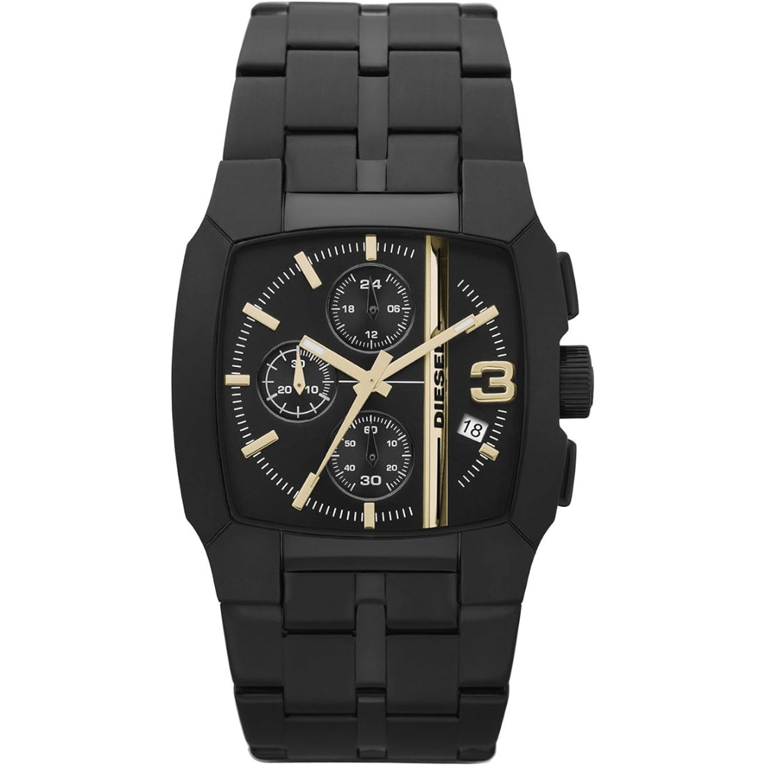 Diesel Chronograph Men's Black Bracelet Quartz Watch - DZ4259