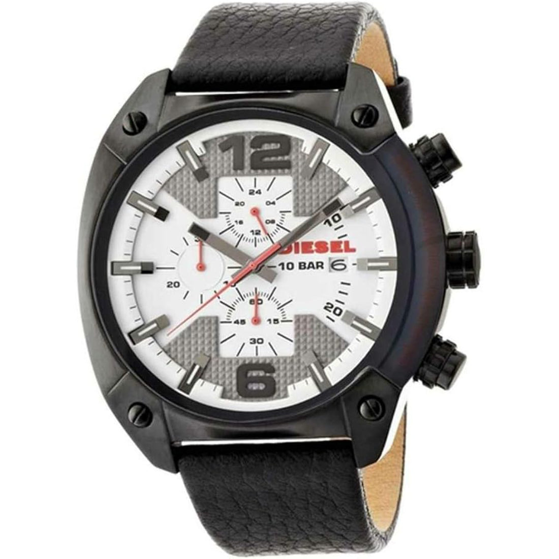 Diesel Overflow Men's black Strap Quartz Watch - DZ4278