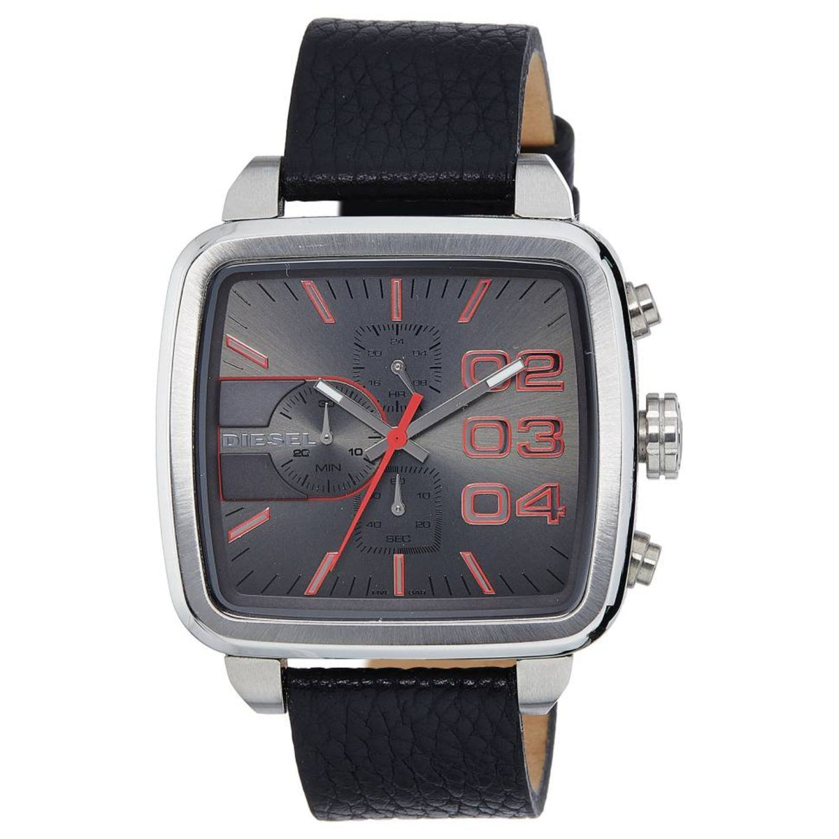 Diesel Men's DZ4304 Black Leather Watch