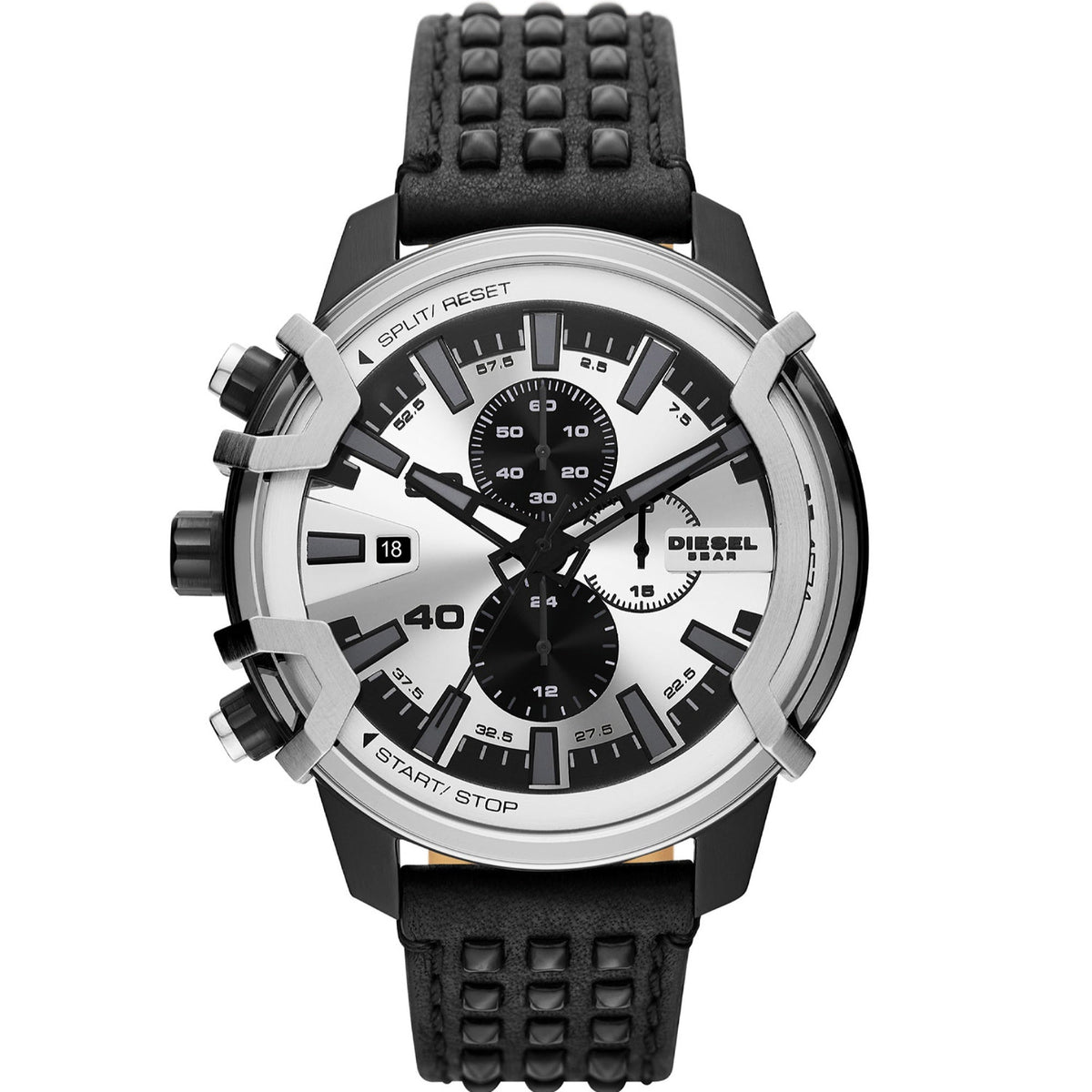 Diesel Men&#39;s DZ4571 Black Stainless Steel Watch