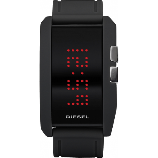 Diesel Digital Adult Black Strap Quartz Watch - DZ7164