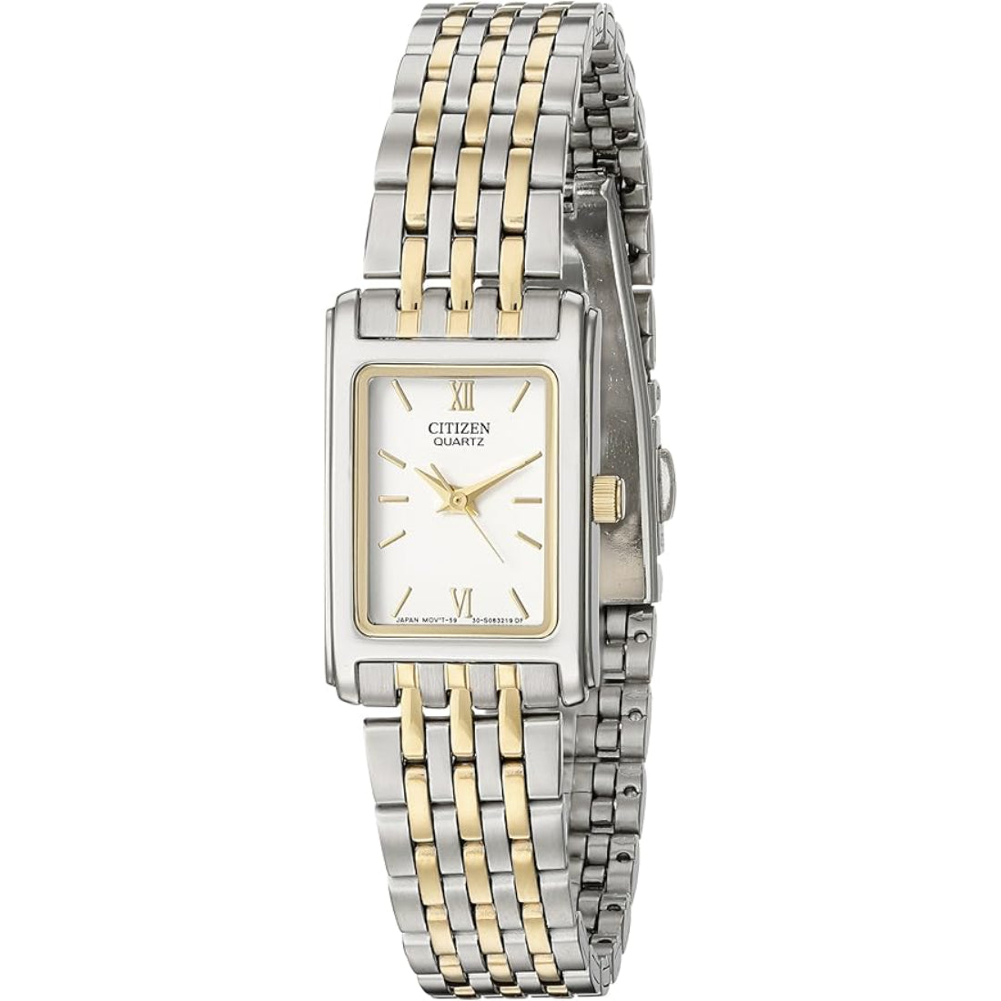 Citizen Citizen Quartz Women's Two-tone/Silver and Gold-tone Bracelet Quartz Watch - EJ5854-56A
