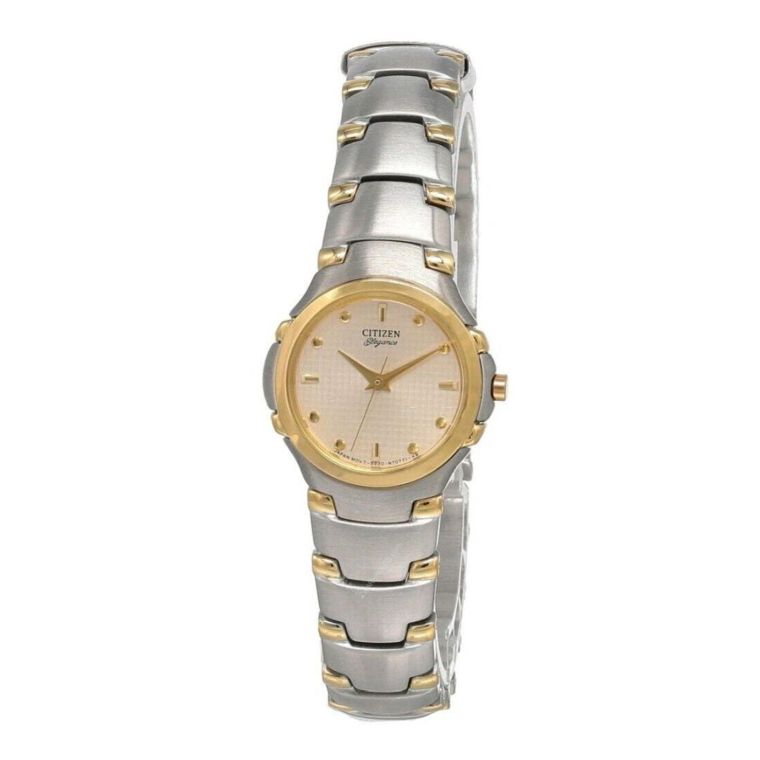 Citizen Women's Two-Tone Silver, Gold-tone Bracelet Quartz Watch - EK7894-54P