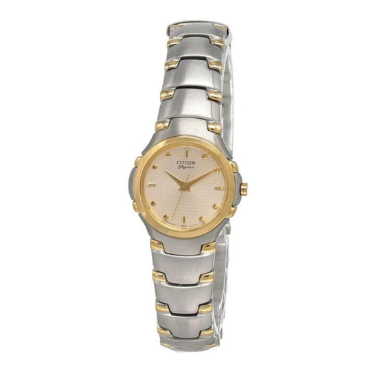Citizen Women's Two-Tone Silver, Gold-tone Bracelet Quartz Watch - EK7894-54P