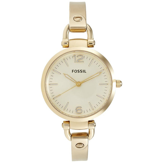 Fossil Georgia Women's Gold Bracelet Quartz Watch - ES3084