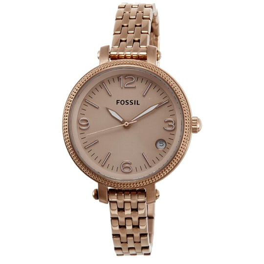 Fossil Heather Women's Gold Bracelet Quartz Watch - ES3182