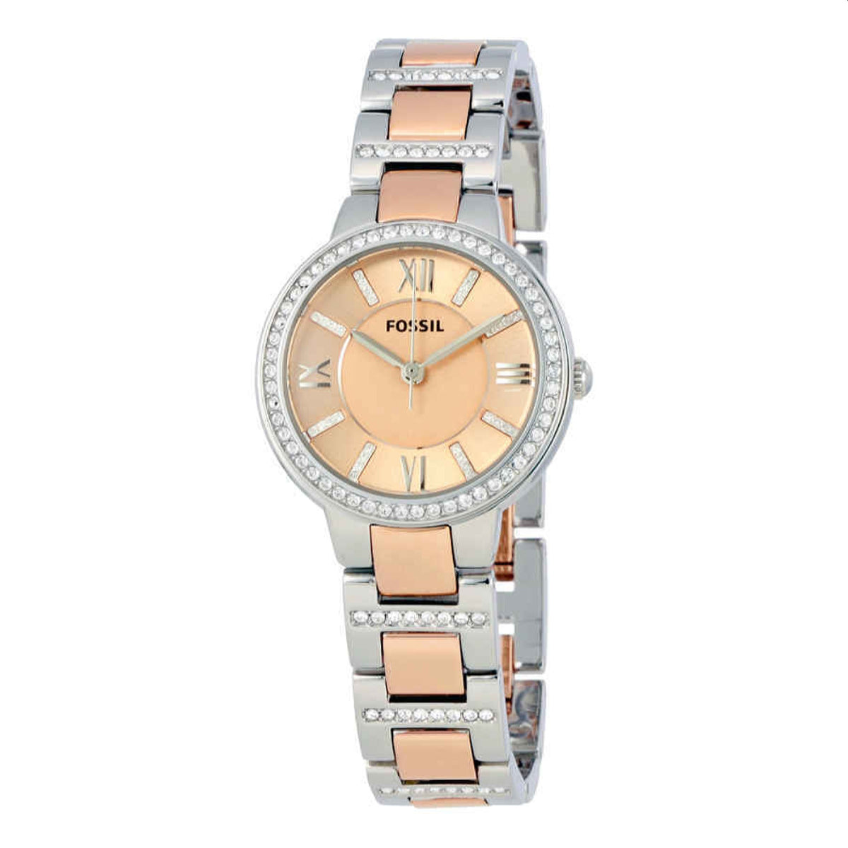 Fossil Virginia Women's Two-tone Bracelet Quartz Watch - ES3405
