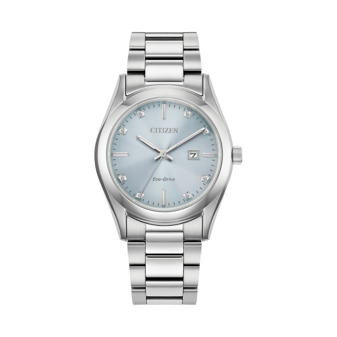 Citizen Sport Luxury Collection Women's Silver-tone Bracelet Quartz Watch - EW2700-54L