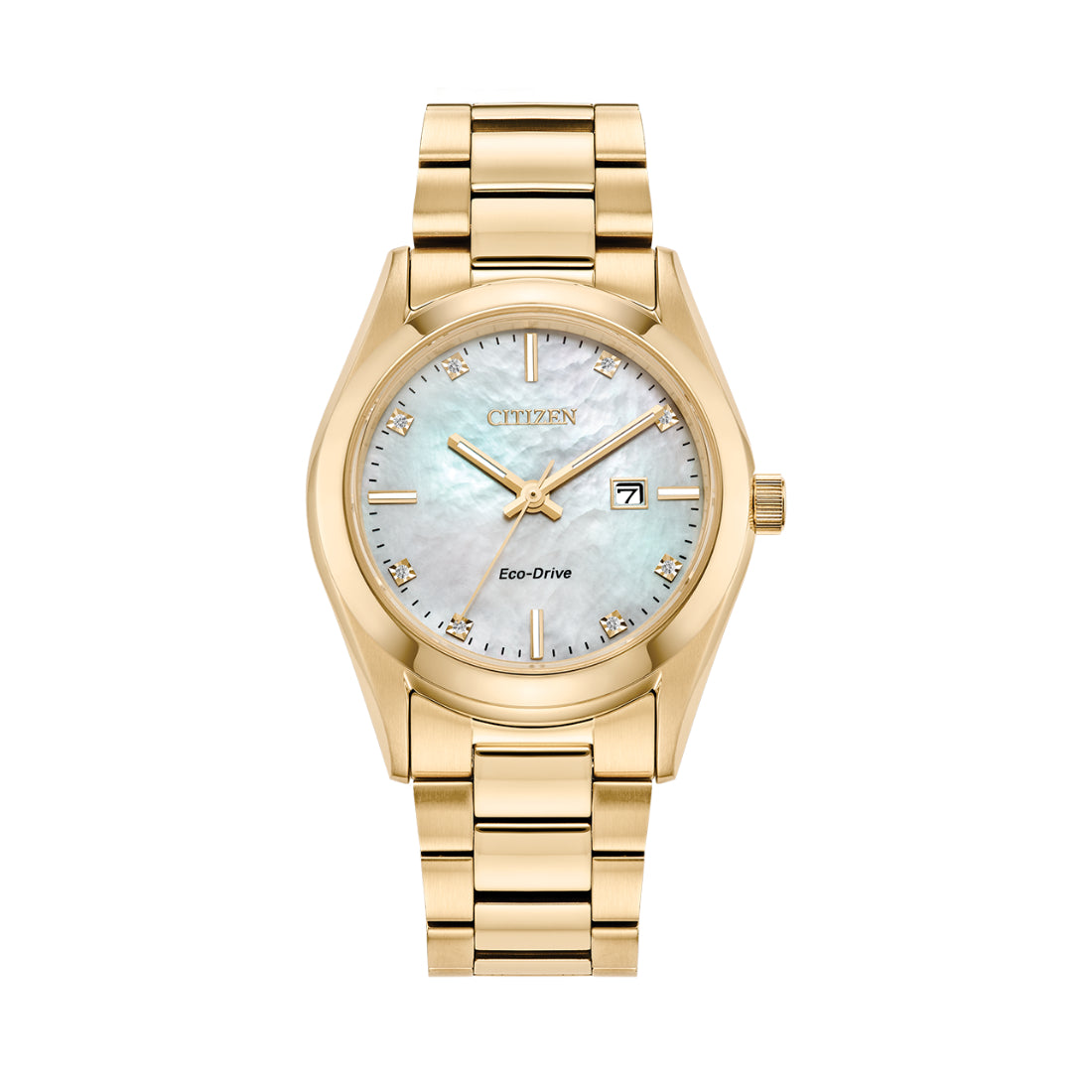 Citizen Sport Luxury Collection Women's Gold-tone Bracelet Quartz Watch - EW2702-59D