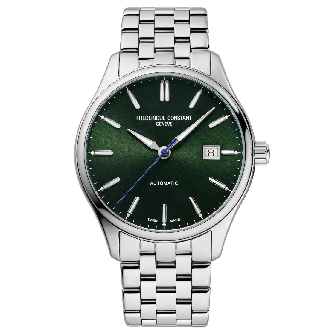 Frederique Constant Classic Men's Silver-tone Bracelet Automatic Watch - FC-303GR5B6B