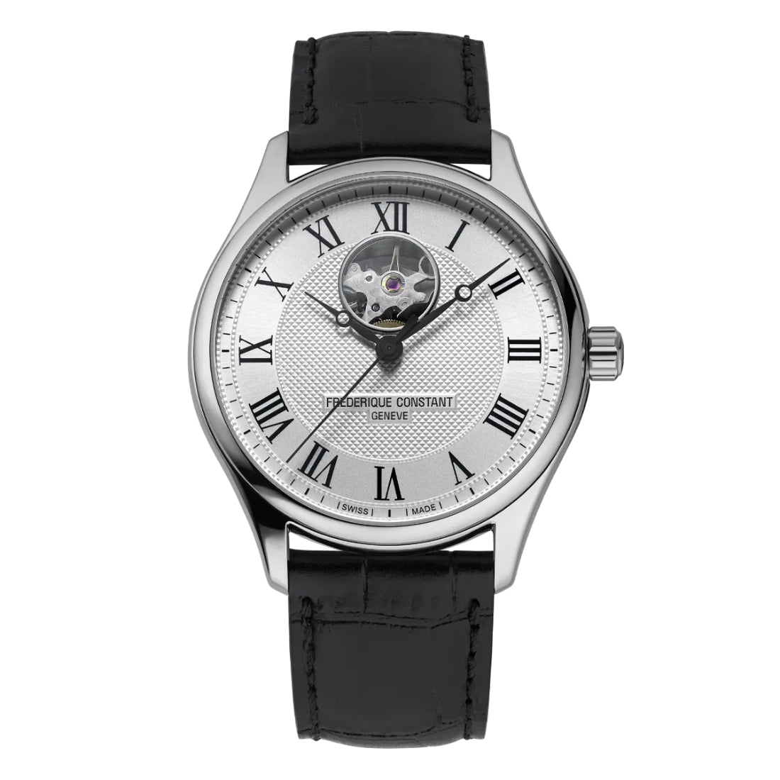 Frederique Constant Classics Heart Beat Automatic Men's Black Strap Automatic Watch - FC-310MC5B6