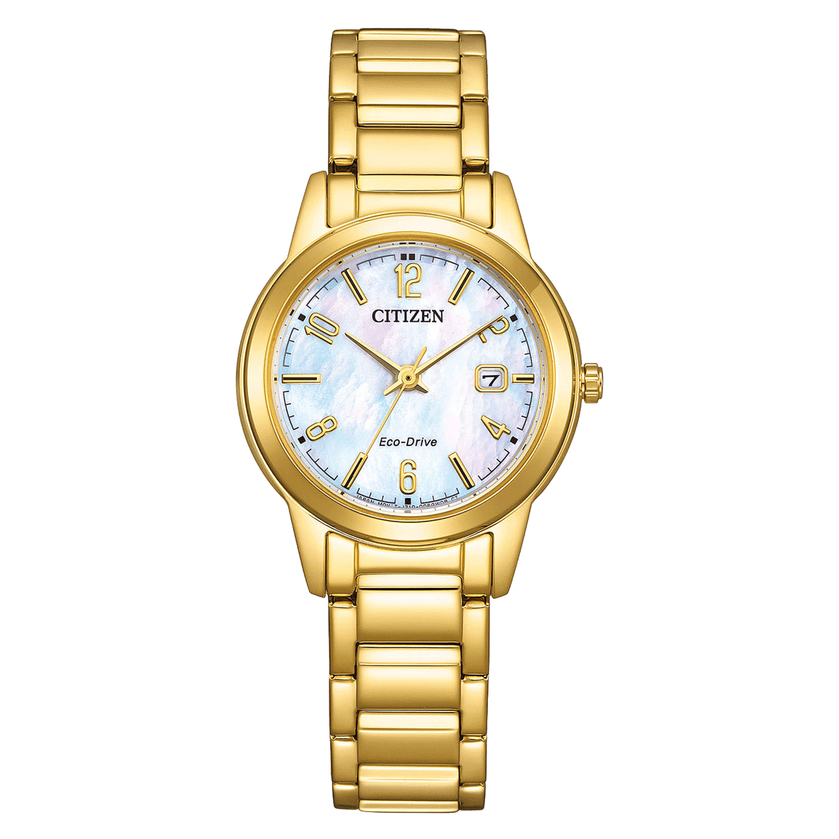 Citizen Eco-Drive Collection Women's Gold-tone Bracelet Quartz Watch - FE1242-78D
