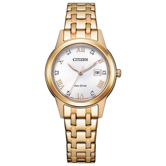 Citizen Classic Women's Gold-tone Bracelet Quartz Watch - FE1243-59A