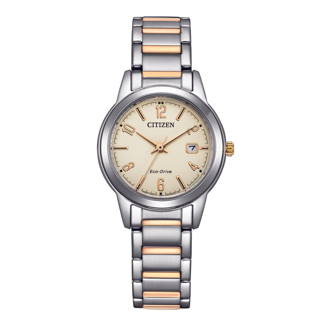 Citizen OF Collection Women's Two-tone/Silver and Gold-tone Bracelet Quartz Watch - FE1244-72A