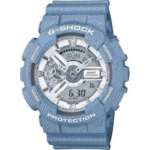 Casio Men's GA-110DC-2A7JF Denim Blue Resin Watch