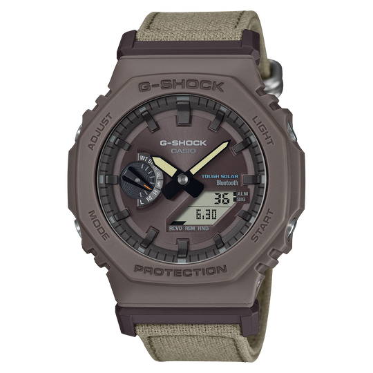 Casio G-SHOCK 2100 Series / GA-B2100 Series Men's Brown Strap Quartz Watch - GAB2100CT-5A