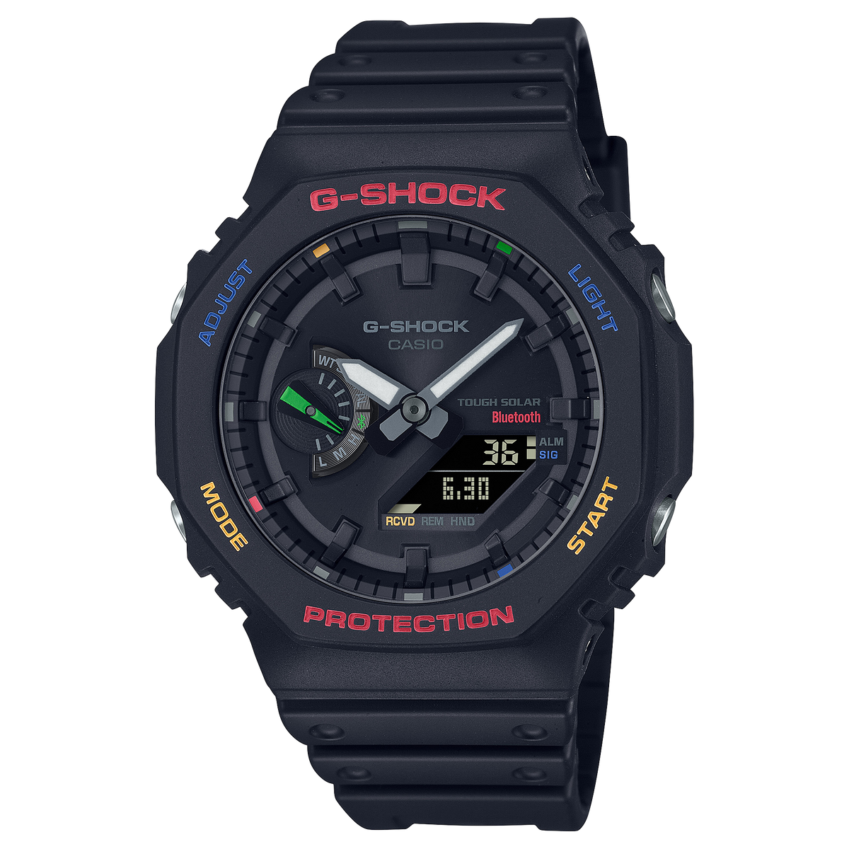 Casio G-SHOCK 2100 Series / GA-B2100FC Collectio Men's Black Strap Quartz Watch - GAB2100FC-1A