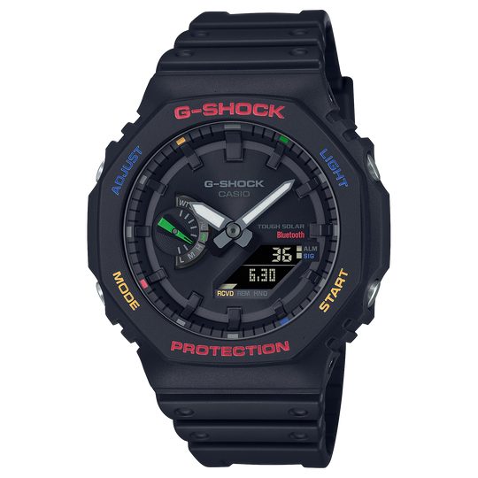 Casio G-SHOCK 2100 Series / GA-B2100FC Collectio Men's Black Strap Quartz Watch - GAB2100FC-1A