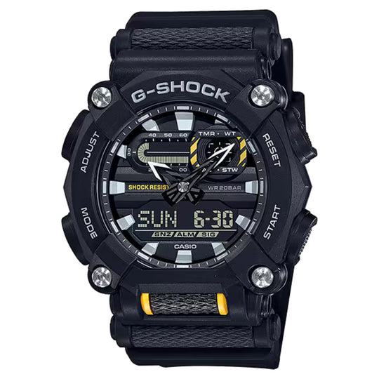 Casio G-SHOCK GA-900 Series Men's Black Strap Quartz Watch - GA900-1A