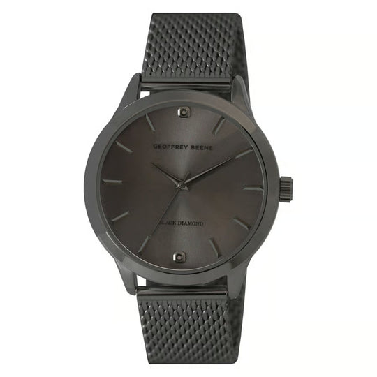 Geoffrey Beene Men's GB8207GU Gunmetal Alloy Watch