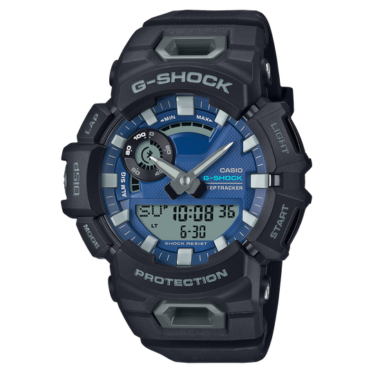 Casio G-SHOCK G-SQUAD GBA-900 Series Unisex Black Strap Quartz Watch - GBA900CB-1A