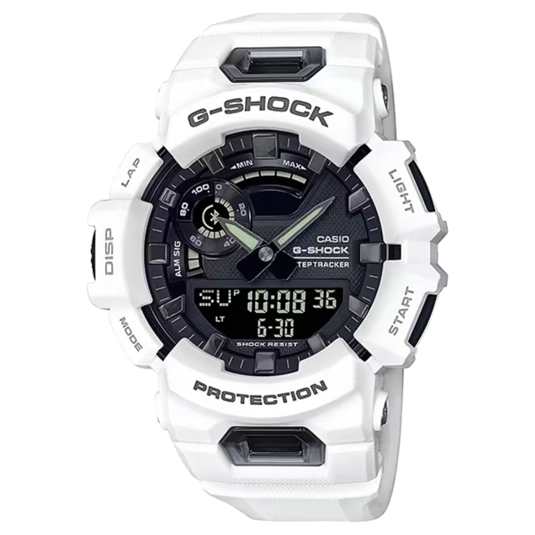 Casio G-SHOCK G-SQUAD GBA-900 Series Men's White Strap Quartz Watch - GBA900-7A