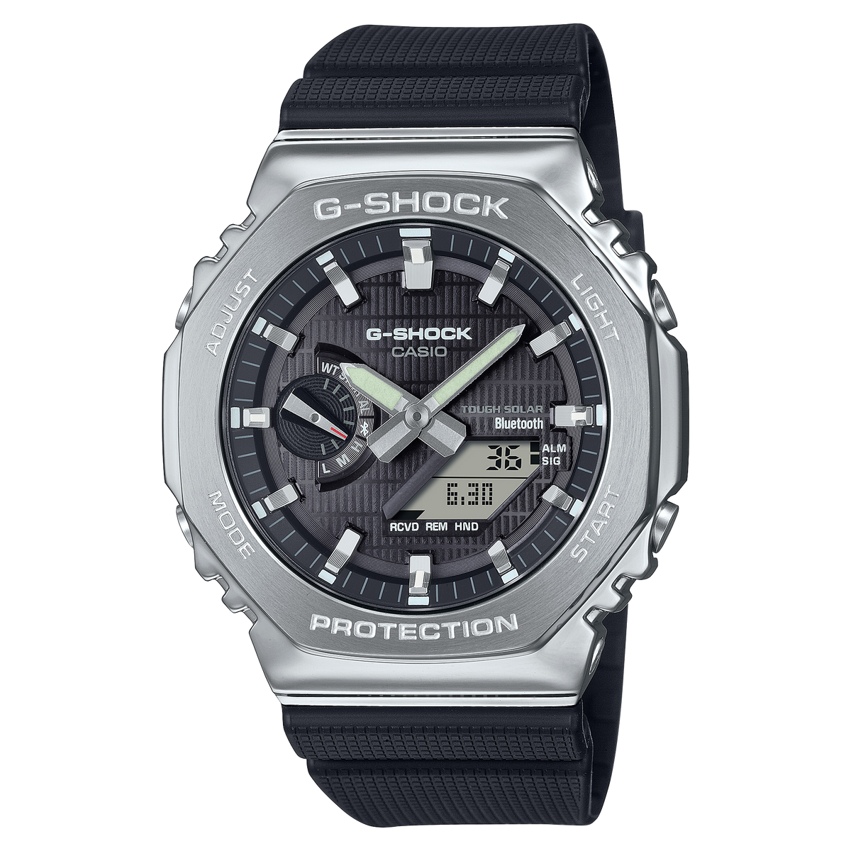 Casio G-STEEL 2100 Series (GBM-2100) Men's Black Strap Quartz Watch - GBM2100-1A
