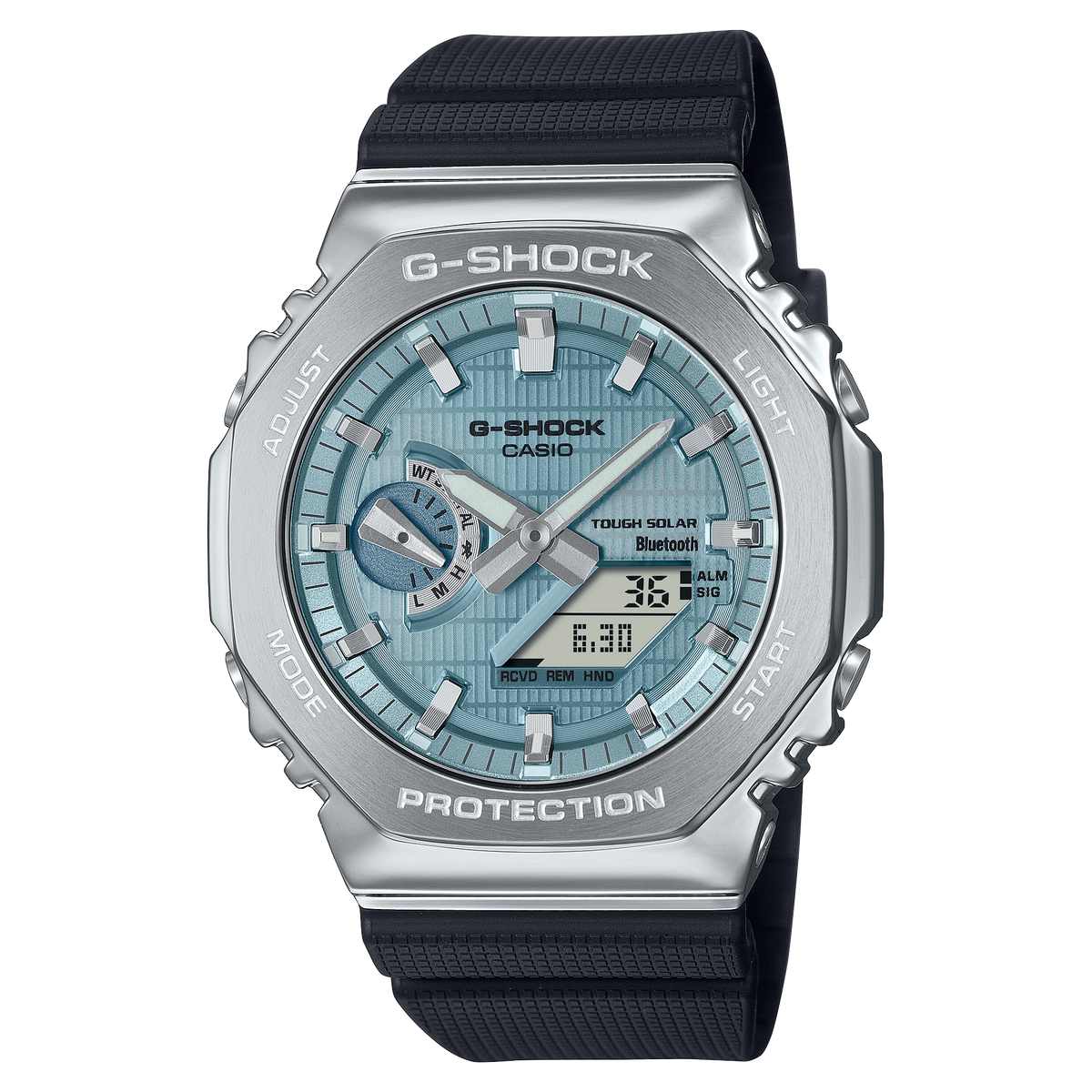 Casio G-SHOCK G-STEEL 2100 Series Men's Black Strap Quartz Watch - GBM2100A-1A2