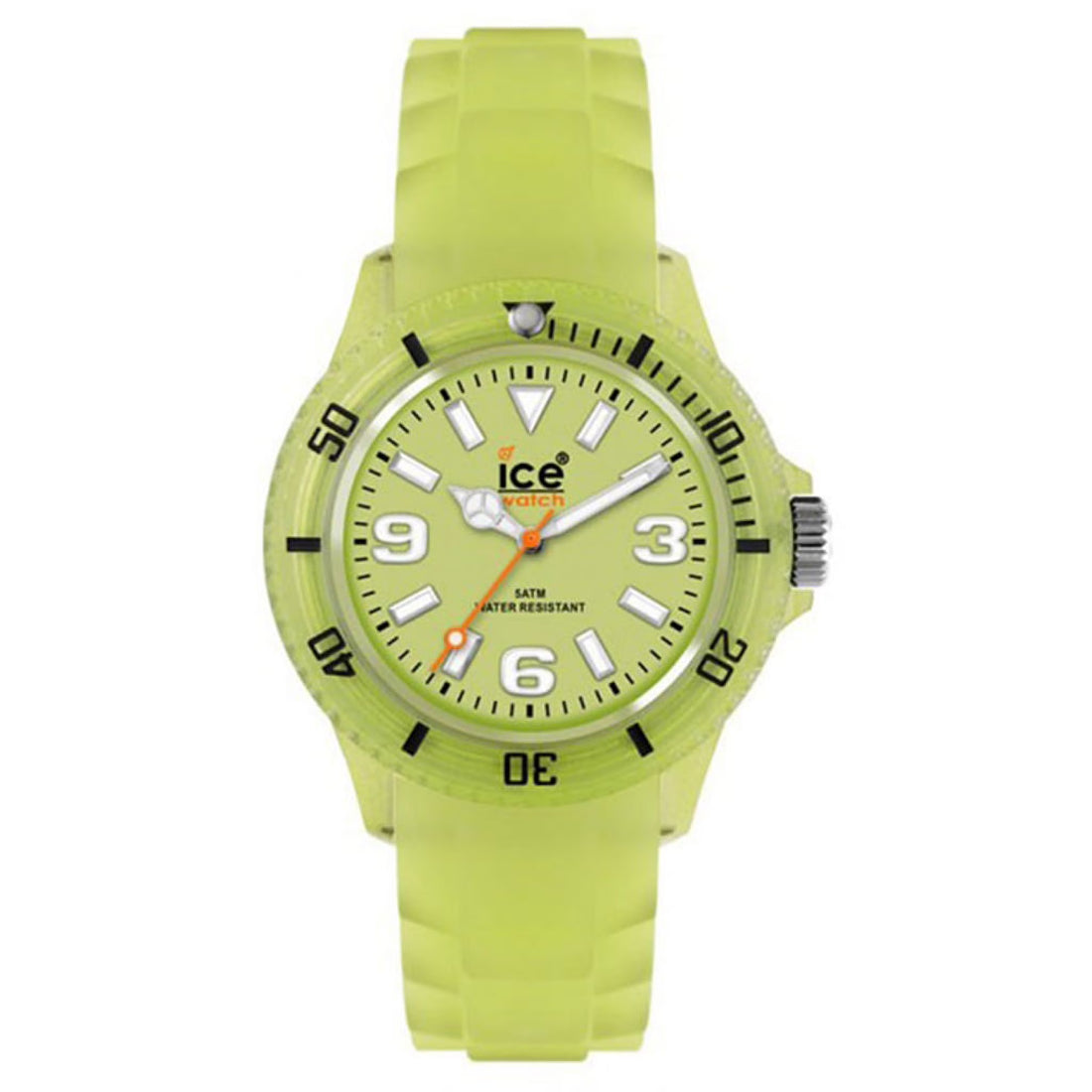 Ice-Watch Ice-Glow Unisex Yellow Strap Quartz Watch - GL.GY.U.S.11