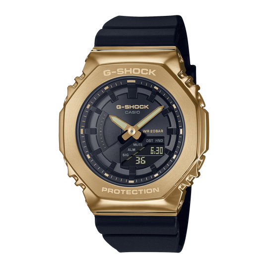 Casio G-SHOCK GM-S2100GB-1A Women's Black Strap Quartz Watch - GMS2100GB-1A