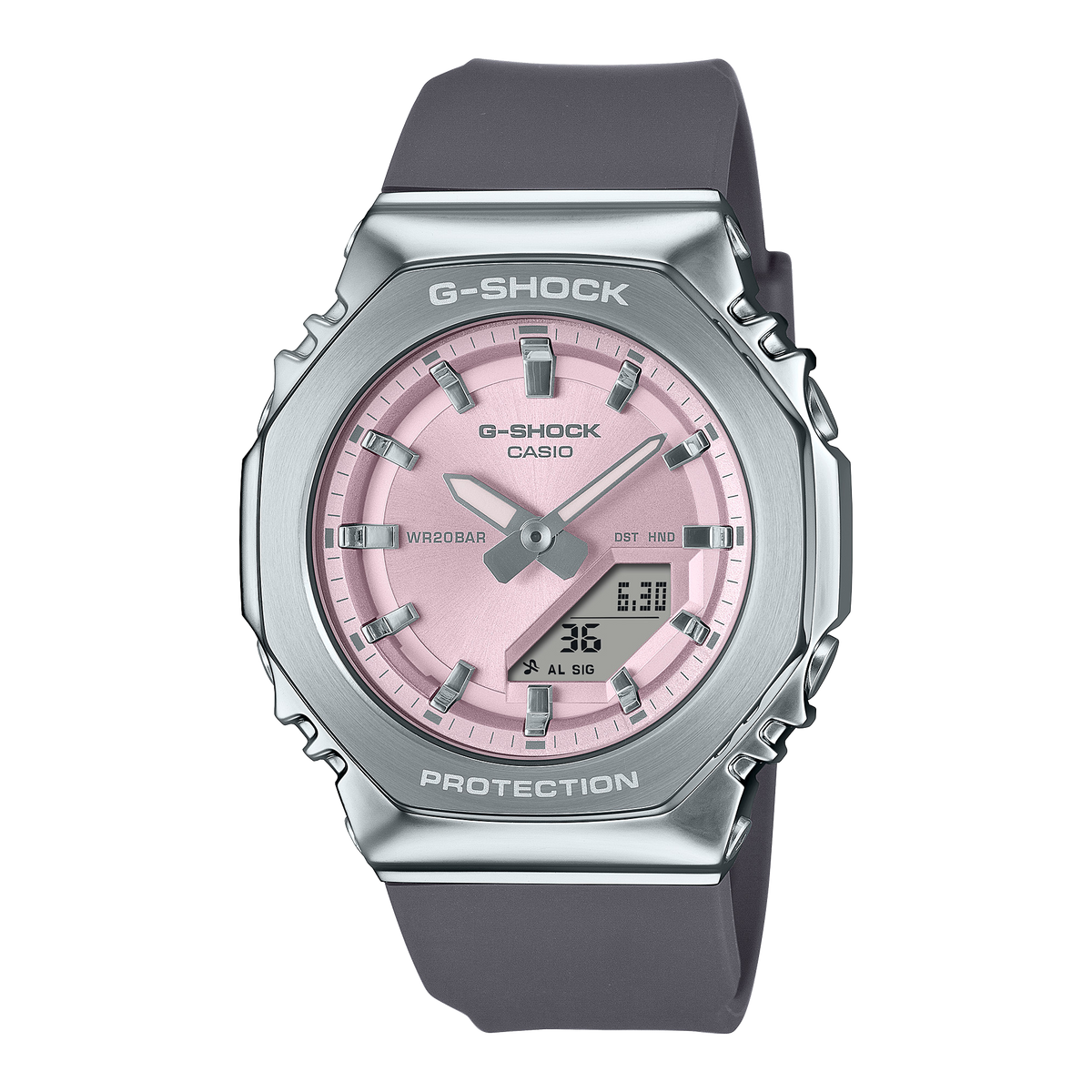 Casio G-SHOCK GM-S2110 Series Women's Black Strap Quartz Watch - GMS2110-4A