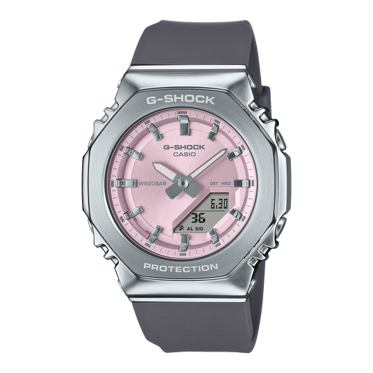 Casio G-SHOCK GM-S2110 Series Women's Black Strap Quartz Watch - GMS2110-4A