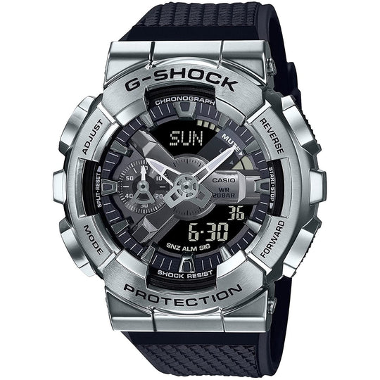 Casio G-SHOCK G-STEEL GM-110 Series Men's Black Strap Quartz Watch - GM110-1A