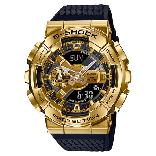 Casio G-SHOCK G-STEEL GM-110 Series Men's Black Strap Quartz Watch - GM110G-1A9