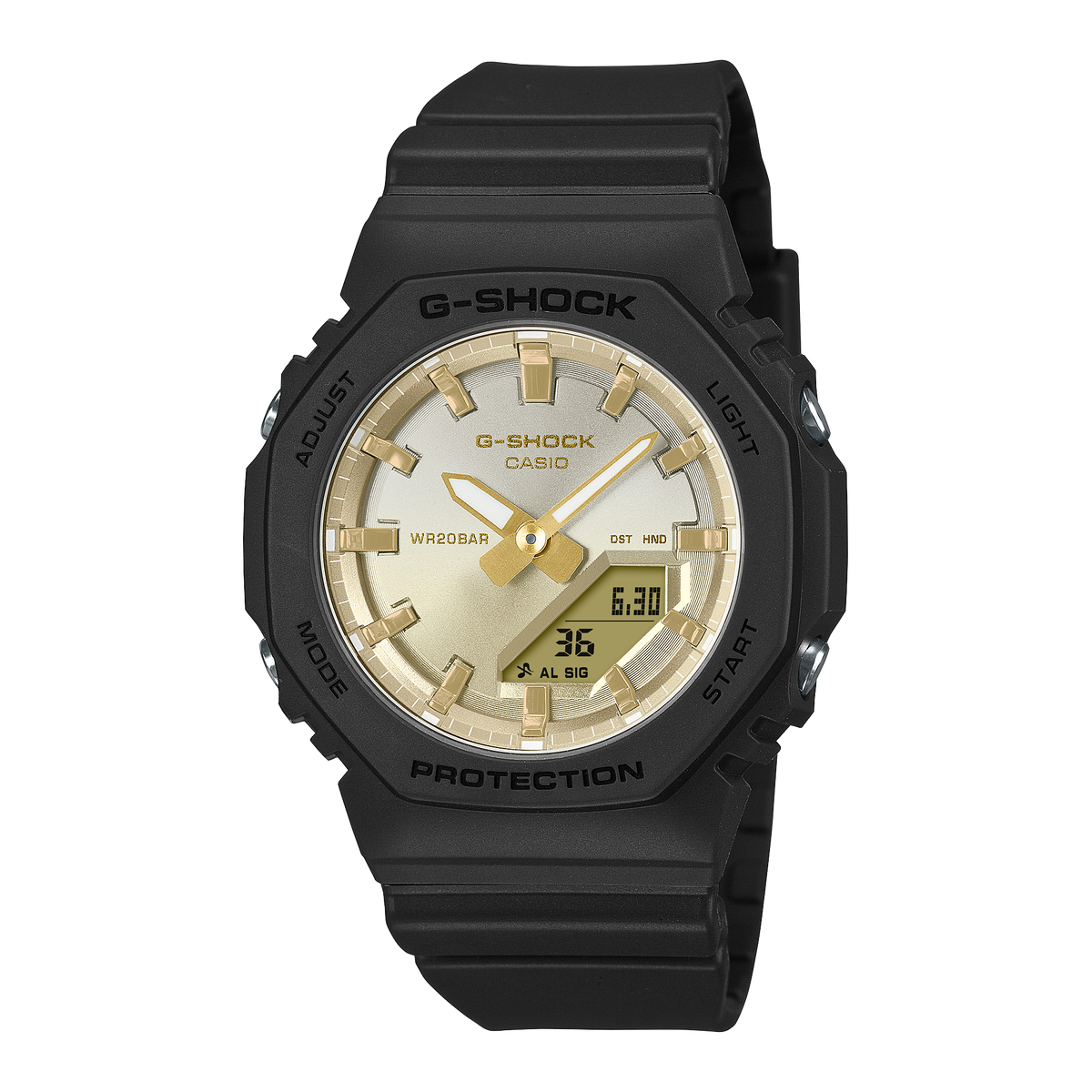 Casio G-SHOCK GMA-P2100 Series Women's Black Strap Quartz Watch - GMAP2100SG-1A