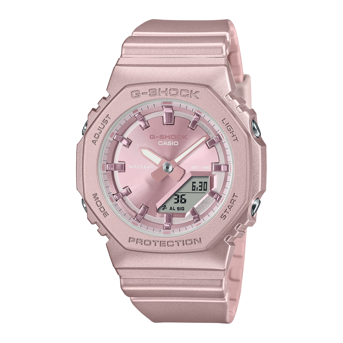 Casio G-SHOCK GMA-P2100ST Series Women's Pink Strap Quartz Watch - GMA-P2100ST-4A