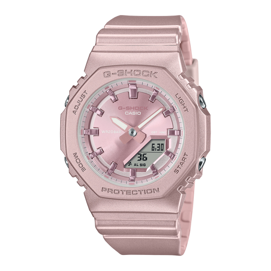 Casio G-SHOCK GMA-P2100ST Series Women's Pink Strap Quartz Watch - GMA-P2100ST-4A