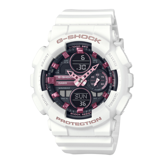 Casio G-SHOCK GMA-S Series (GMA-S140M-7A) Women's White Strap Quartz Watch - GMAS140M-7A
